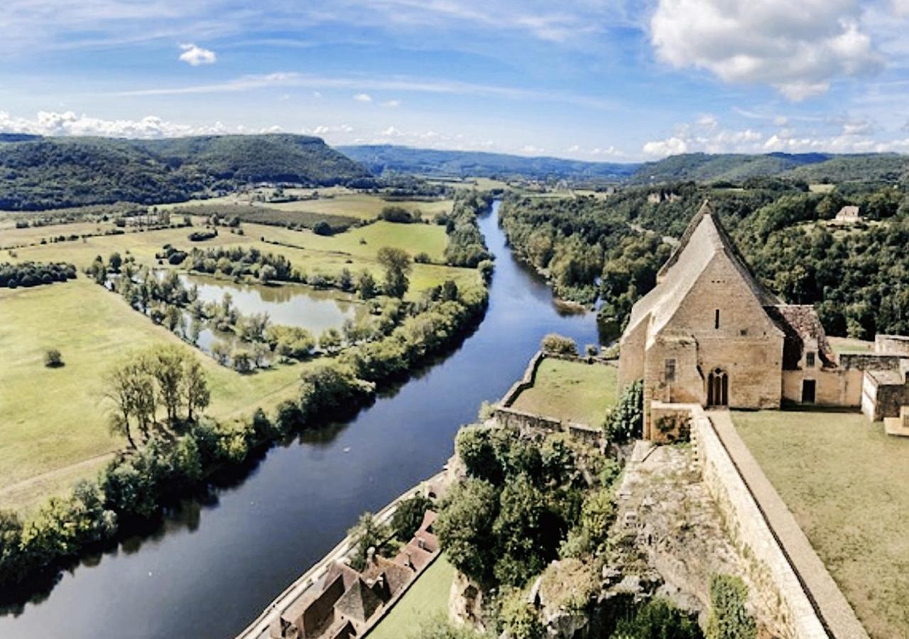 Au Coeur De Beynac, Superbe Maison Du 14Eme Siecle Avec Jardin Panoramique Ngoại thất bức ảnh